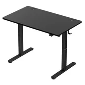 Biurka - Biurko elektryczne z Regulacją Wysokości Huzaro Hero 7.9 Black - miniaturka - grafika 1