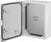 Rozdzielnie elektryczne - Elektro-Plast nasielsk Szafka rozdzielcza INDUSTRIAL SR5 300X400X165 IP65 szary RAL 7035 2761-00 2761-00 - miniaturka - grafika 1