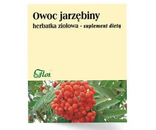 FLOS zioła sypkie JARZĘBINA OWOC suplement diety 50g - Zioła - miniaturka - grafika 1