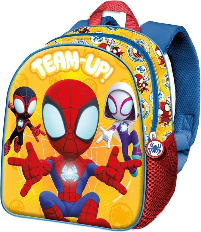 Karactermania Marvel Spiderman Team Up Elite 3d Plecak Gelb Gelb Jeden rozmiar