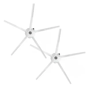 Xiaomi Szczotki boczne do Xiaomi - soft glue white 2szt. - Akcesoria do robotów sprzątających - miniaturka - grafika 1