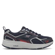 Sneakersy męskie - Sneakersy Skechers GO RUN CONSISTENT 220034 NVRD Granatowy - miniaturka - grafika 1