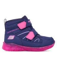 Buty dla dziewczynek - Śniegowce Skechers Illumi-Brights 319310N NVMT Granatowy - miniaturka - grafika 1