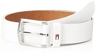 Tommy Hilfiger New Denton męski pasek 3,5, biały (Optic White), 115, Optyczny Biały - Paski - miniaturka - grafika 1
