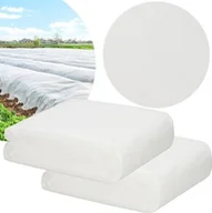 Agrowłókniny - Springos Agrowłóknina zimowa 2 szt. 50g/m2 otulina gruba 10x1,6m biała UNIWERSALNY - miniaturka - grafika 1