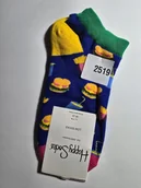 Skarpetki męskie - Kolorowe skarpety Happy Socks stopki unisex rozmiar 36-40 (2519) - miniaturka - grafika 1