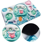 Dywaniki łazienkowe - Mata łazienkowa 3D Antypoślizgowa Chłonna Magic 24 - miniaturka - grafika 1