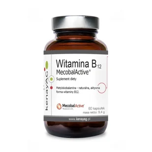 KENAY Kenay Witamina B12 Mecobalactive 60 Kaps. - Witaminy i minerały - miniaturka - grafika 1
