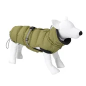 Ubranka dla psów - AniOne Puchowy płaszczyk zimowy Delia zielony 40 cm - miniaturka - grafika 1