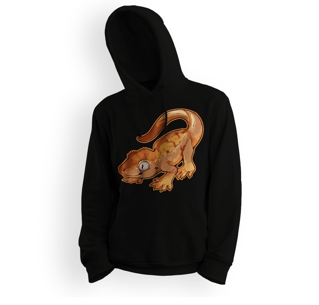 Bluza dziecięca z kapturem gekon orzęsiony 152 5made