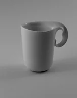 Kubki - Kubek Nenufar - biały - miniaturka - grafika 1