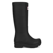Kalosze damskie - Kalosze Hunter HFW-008 Czarny - miniaturka - grafika 1