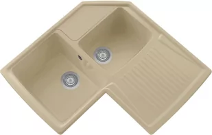 Zlew PLADOS HARMONY SAHARA (szampan 55) (HRA83255) - Zlewozmywaki - miniaturka - grafika 1