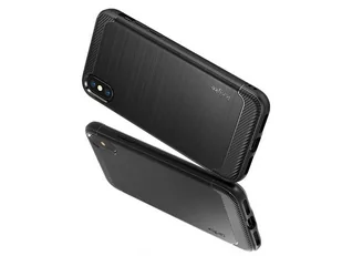 Ringke Etui Ringke Onyx iPhone XS Max 6.5 Czarne RGK747BLK - Etui i futerały do telefonów - miniaturka - grafika 3