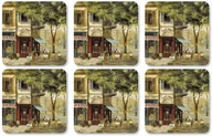 Pozostałe akcesoria barmańskie - Pimpernel podstawki  Parisian scenes  -częściowy zestaw 3423-026 - miniaturka - grafika 1