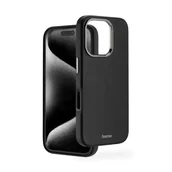 Etui i futerały do telefonów - Hama Etui na telefon komórkowy iPhone 16 Pro Max (sztuczna skóra, metal, etui ochronne z tyłu, dodatkowa ochrona aparatu i wyświetlacza, kompatybilne z bezprzewodowym ładowaniem, miękkie, z - miniaturka - grafika 1