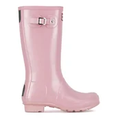 Buty dla dziewczynek - Kalosze HUNTER JFT6040NEB - miniaturka - grafika 1