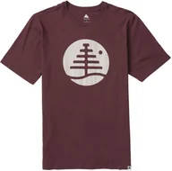 Koszulki męskie - t-shirt męski BURTON FAMILY TREE TEE Almandine - miniaturka - grafika 1