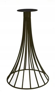 Noga metalowa, czarna podstawa do stołu 72 cm stół - Meble modułowe i akcesoria - miniaturka - grafika 1