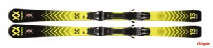 Narty Volkl RACETIGER SC BLACK + MARKER VMOTION 12 GW YELLOW, BLACK YELLOW 2022/2023 - Narty - miniaturka - grafika 1