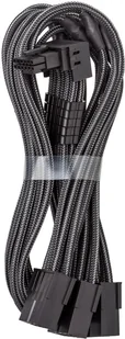 CableMod Pro ModMesh 12V-2x6-Kabel, 3x 8-Pin, StealthSense – carbon, var. A - Kable komputerowe i do monitorów - miniaturka - grafika 1