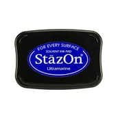 Scrapbooking - Tusz na bazie rozpuszczalnika StazOn - Tsukineko - Ultramarine - miniaturka - grafika 1