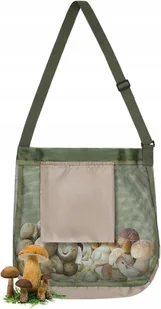 TORBA NA GRZYBY SIATKOWA REGULOWANY PASEK SKŁADANA DO ZBIERANIA GRZYBÓW - Torby męskie - miniaturka - grafika 1