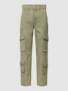 Spodnie męskie - Spodnie cargo ze szwami działowymi model ‘ENTITY’ - miniaturka - grafika 1