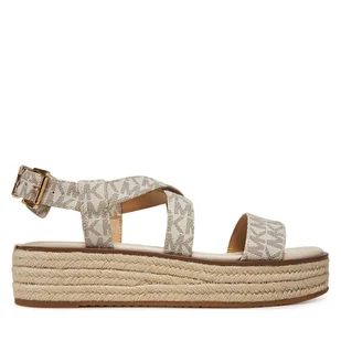 Espadryle MICHAEL Michael Kors Lynn 40S5LYFS1B Écru - Espadryle damskie - miniaturka - grafika 1