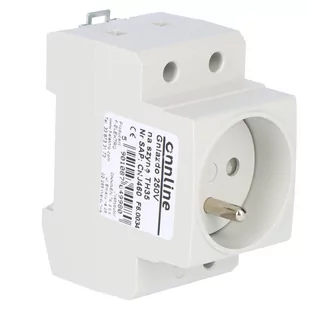 Gniazdo 250V na szynę TH35, ONNLINE - Gniazdka elektryczne - miniaturka - grafika 1