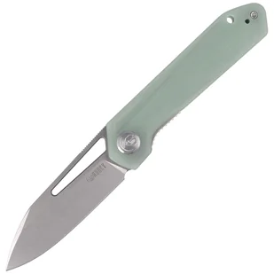 Nóż składany Kubey Knife Royal, Jade G10, Bead Blasted D2 (KU321B) - Noże - miniaturka - grafika 1