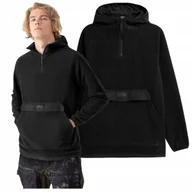 Bluzy męskie - BLUZA z KAPTUREM męska 4F POLAR KANGURKA BLM027 S - miniaturka - grafika 1