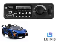 Pojazdy elektryczne dla dzieci - Panel muzyczny do Auta McLaren Senna - miniaturka - grafika 1