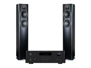 Rotel RA-1572 MK II (czarny) + Carina FS247 (czarny) - Zestawy stereo - miniaturka - grafika 1
