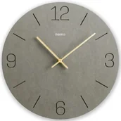 Zegary - Zegar HAMA Crete 30 cm Szary - miniaturka - grafika 1