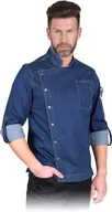 Odzież robocza - Reis AMOROSO - męska bluza z długim rękawem, stójka, 6 zatrzasków, 95% bawełna, 5% spandex, 260 g/m - S-3XL. - miniaturka - grafika 1