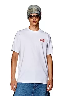 Diesel T-Just-nlabel T-Shirt Męski, 100 cm, XL - Koszulki męskie - miniaturka - grafika 1