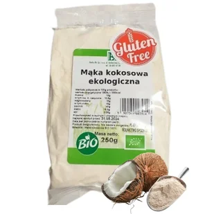 Mąka Kokosowa Radix 250G Bio Bez Glutenu - Mąka - miniaturka - grafika 1
