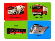 Samochody i pojazdy dla dzieci - POMARAŃCZOWY WÓZEK WIDŁOWY NAPĘD FRYKCYJNY1SZT - miniaturka - grafika 1