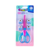 Nożyczki - Nożyczki i dziurkacze ozdobne 2 Astra Creativo - 5 el. - artykuł papierniczy - miniaturka - grafika 1