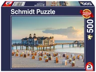 Puzzle - Schmidt, Puzzle PQ Molo w Sellin / Niemcy, 500 el. - miniaturka - grafika 1