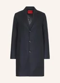 Płaszcze damskie - Hugo Płaszcz Wełniany Malte blau - miniaturka - grafika 1