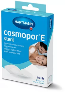 Hartmann Opatrunek sterylny Cosmopor E 7,2cm x 5cm x 5 szt |  OD 199 PLN! - Apteczki i materiały opatrunkowe - miniaturka - grafika 1