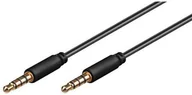 Kable - Microconnect 3.5Mm (4-Pin, Stereo) Minijack Slim - miniaturka - grafika 1