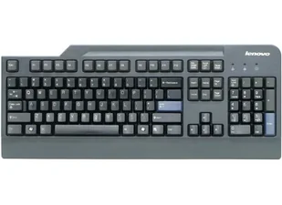Lenovo Preferred Pro USB klawiatura QWERTY US English Czarny 41A5328 - Klawiatury - miniaturka - grafika 1