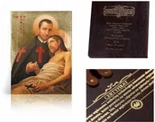 Ikony i obrazy sakralne - Ikona religijna Święty Kamil de Lellis - miniaturka - grafika 1