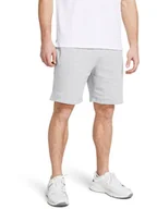 Spodenki męskie - Under Armour Szorty dresowe w kolorze szarym - miniaturka - grafika 1