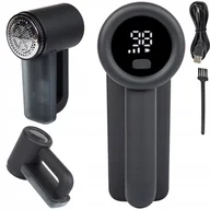 Golarki do ubrań - 2 x DUŻA MOCNA GOLARKA DO UBRAŃ 2000mAh 6 OSTRZY 5 WAT + KABEL USB-C I PĘDZ - miniaturka - grafika 1