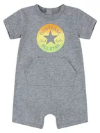 Pajacyki dla niemowląt - Converse Rampers w kolorze szarym - miniaturka - grafika 1