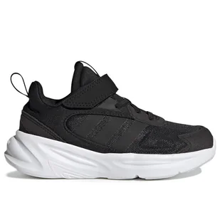 Buty adidas Ozelle Running Lifestyle Elastic Lace With Top Strap GW1560 - czarne - Koszulki i topy damskie - miniaturka - grafika 1